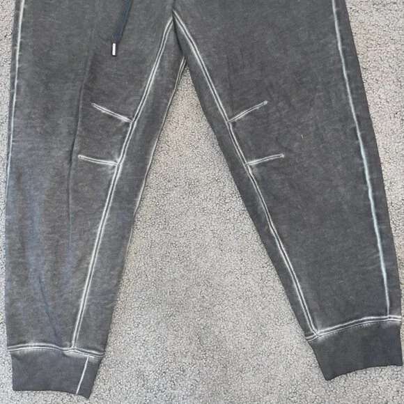 VERONICA BEARD PRESLEE SWEATPANT JOGGER 100% PIMA COTTON in CHARCOAL - EUC -  L - Picture 4 of 13